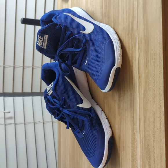 Nike men's flex experience RN 4 Blue running shoes - Picture 4 of 5